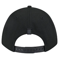 Men's New Era  Black Anaheim Ducks Game Day Stealth Flag 9FORTY A-Frame Adjustable Hat