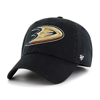 Men's '47 Black Anaheim Ducks Classic Franchise Fitted Hat