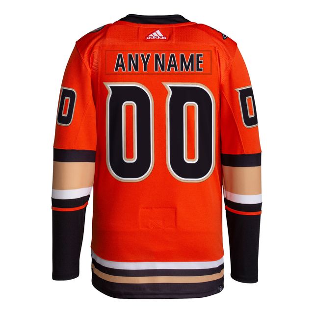 Customizable Philadelphia Flyers Adidas Primegreen Authentic NHL Hockey Jersey