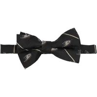 Men's Black Anaheim Ducks Oxford Bow Tie