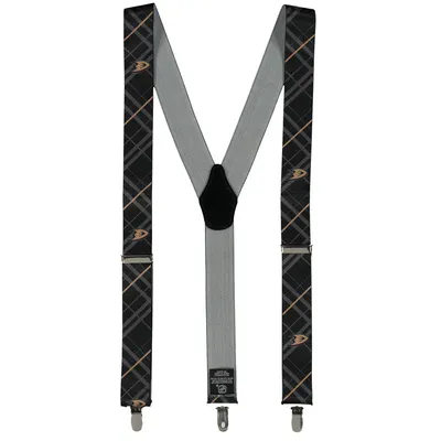 Anaheim Ducks Suspenders - Black