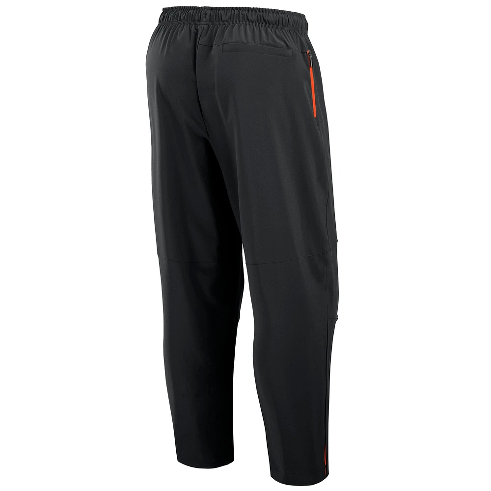 Men's Fanatics Black Anaheim Ducks Authentic Pro Rink Pants