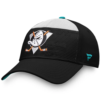 Casquette flexible en jersey alternatif Breakaway des Ducks d'Anaheim Fanatics pour hommes, noir