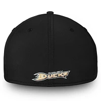 Men's Fanatics Black Anaheim Ducks Core Elevated Speed Flex Hat