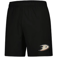 Men's Fanatics  Black Anaheim Ducks Tech Training Shorts