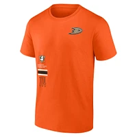 Men's Fanatics Orange Anaheim Ducks Represent T-Shirt