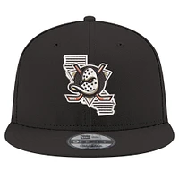Men's New Era Black Anaheim Ducks State Pride 9FIFTY Snapback Hat