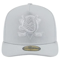 Casquette ajustée A-Frame 59FIFTY pour homme avec pack de couleurs des Ducks d'Anaheim gris New Era