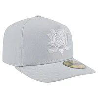 Casquette ajustée A-Frame 59FIFTY pour homme avec pack de couleurs des Ducks d'Anaheim gris New Era