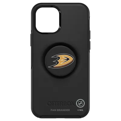 Anaheim Ducks OtterBox Otter+Pop PopSocket Symmetry iPhone Case - Black