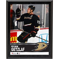 Plaque sublimée de Ryan Getzlaf, Ducks d'Anaheim, 10,5" x 13"