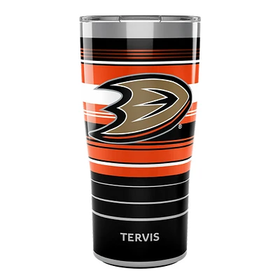 Canards d'Anaheim Tervis 20oz. Gobelet en acier inoxydable à rayures Hype