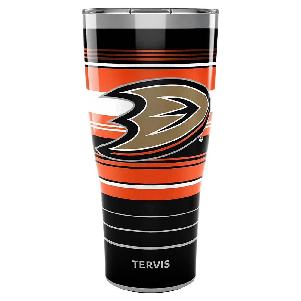 Canards d'Anaheim Tervis 30oz. Gobelet en acier inoxydable à rayures Hype