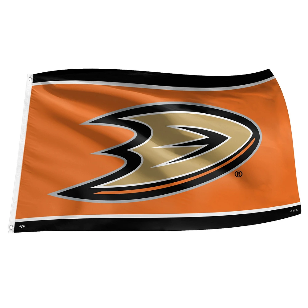 The Sports Vault Anaheim Ducks - Drapeau 3 pi x 5 pi