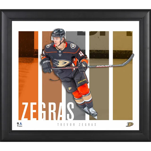 Trevor Zegras Anaheim Ducks Fanatics Authentic Autographed Mini