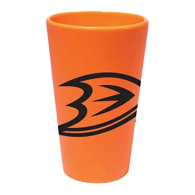 WinCraft Anaheim Ducks 16oz. Team Color Silicone Pint Glass