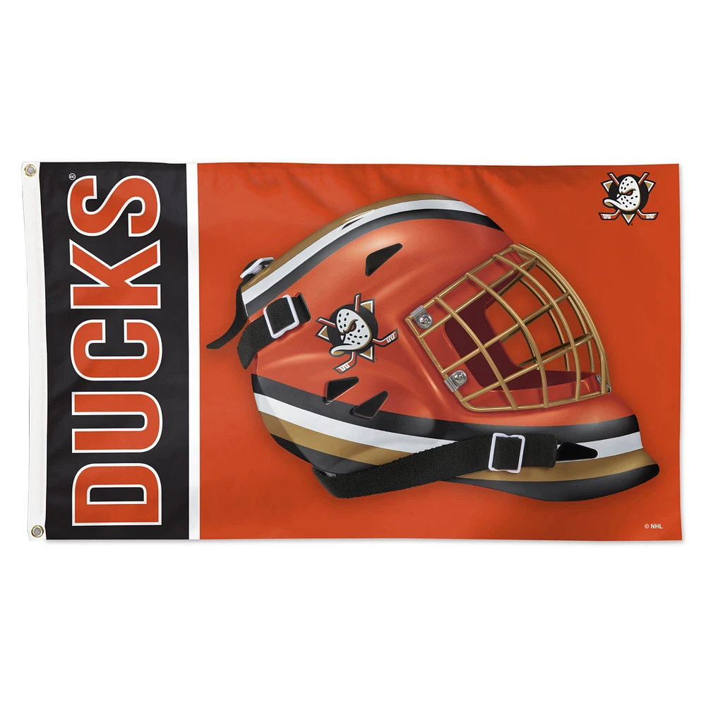 WinCraft Anaheim Ducks 3' x 5' Deluxe Single-Sided Flag