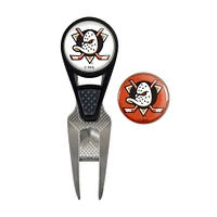 Ensemble d'outils de réparation et de marqueurs de balle WinCraft Anaheim Ducks CVX