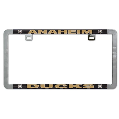 WinCraft Anaheim Ducks Thin Rim Metal License Plate Frame