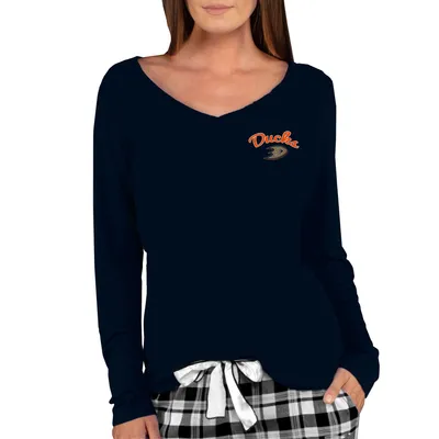 Lids Anaheim Ducks Concepts Sport Women's Gable Knit T-Shirt