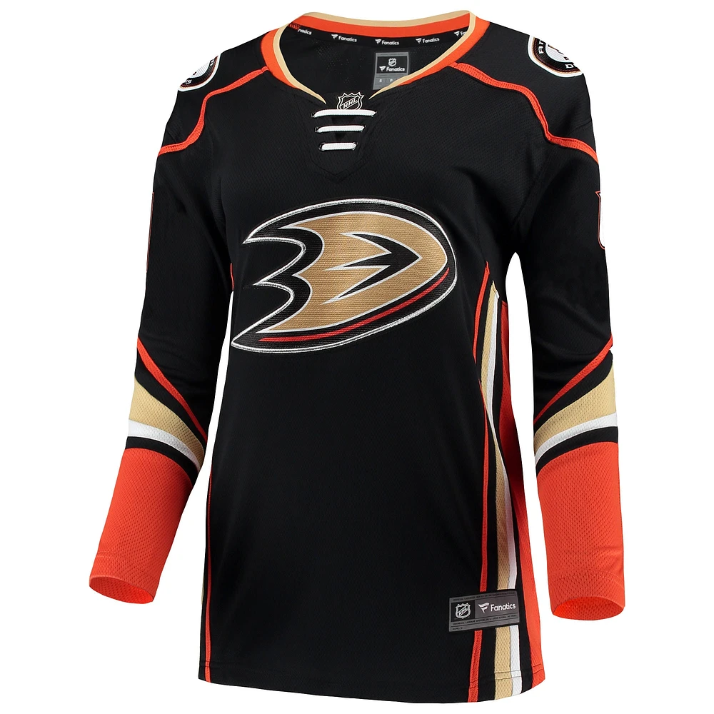 Maillot Breakaway Fanatics Cam Fowler pour femmes, noir, Anaheim Ducks