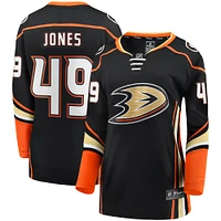 Women's Fanatics Max Jones Black Anaheim Ducks Home Breakaway Player Jersey