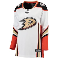 Maillot Breakaway extérieur des Ducks d'Anaheim Fanatics blanc pour femmes