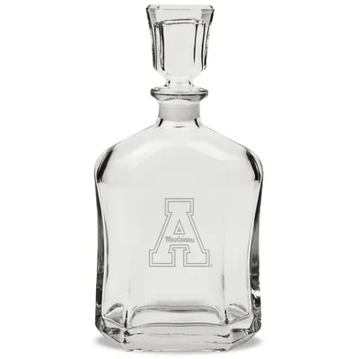 Appalachian State Mountaineers 23.75oz. Crystal Whiskey Decanter