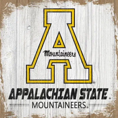 Appalachian State Mountaineers 6'' x 6'' Team Logo Block