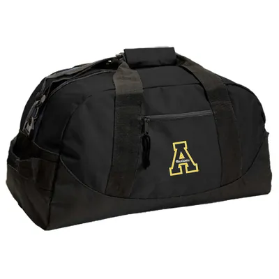 Appalachian State Mountaineers Dome Duffel Bag - Black