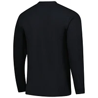 Men's Black Appalachian State Mountaineers Logo Long Sleeve T-Shirt