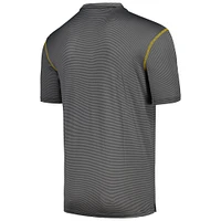 Men's Colosseum  Black Appalachian State Mountaineers Cameron Polo