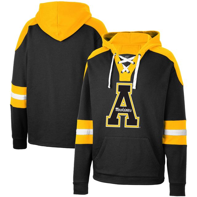 Sweat à capuche Colosseum Black Appalachian State Mountaineers 4.0 pour homme