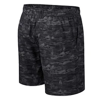 Men's Colosseum Black Appalachian State Mountaineers Ozark Swim Shorts