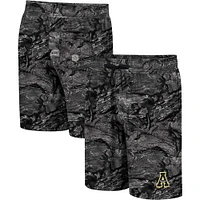 Men's Colosseum Charcoal Appalachian State Mountaineers Realtree Aspect Ohana Swim Shorts