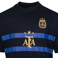 Men's Sport Design Sweden  Navy Argentina National Team Oversized T-Shirt