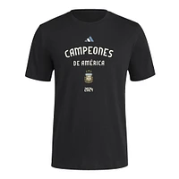 Men's adidas Argentina National Team 2024 Copa America Champions T-Shirt