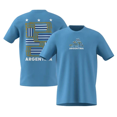 Men's adidas Blue Argentina National Team Fan T-Shirt