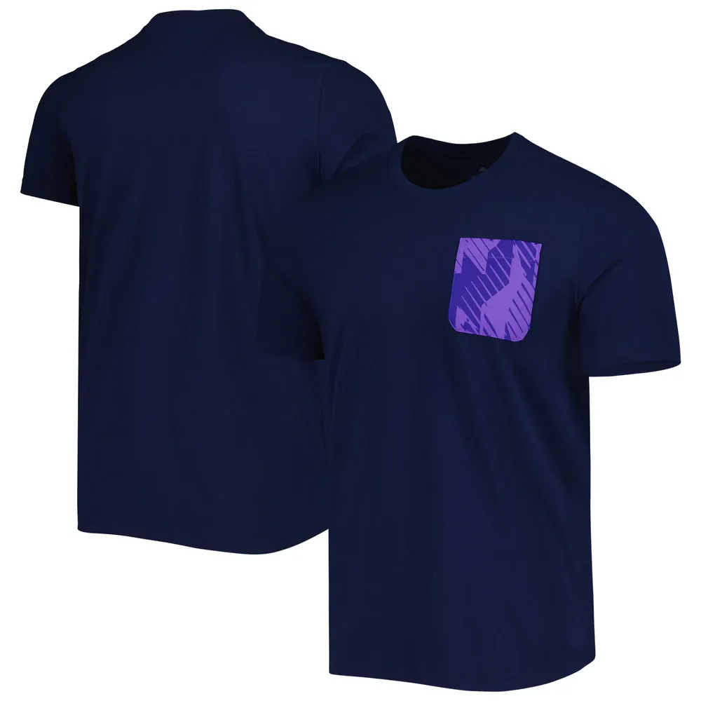 T-shirt de style vie l'équipe nationale d'Argentine adidas violet pour homme