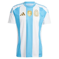 Men's adidas  White Argentina National Team 2024 Home Replica Jersey