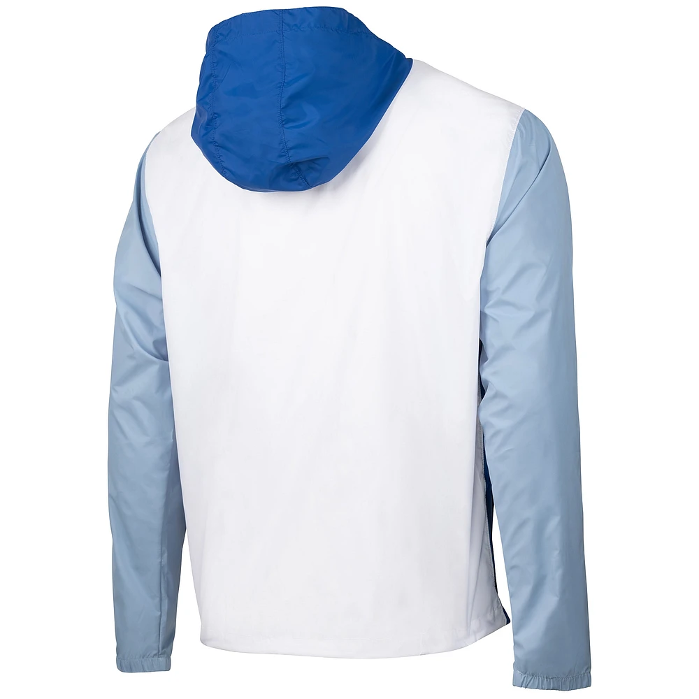 Men's Royal Argentina National Team Block Pro Full-Zip Windbreaker Jacket