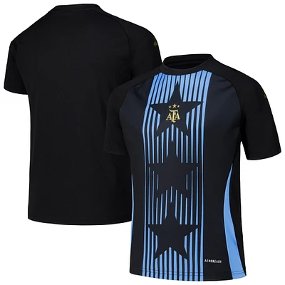 Youth adidas Black Argentina National Team 2024 Pre-Match Top