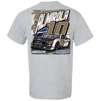 Men's Stewart-Haas Racing Team Collection Heathered Gray Aric Almirola Car T-Shirt