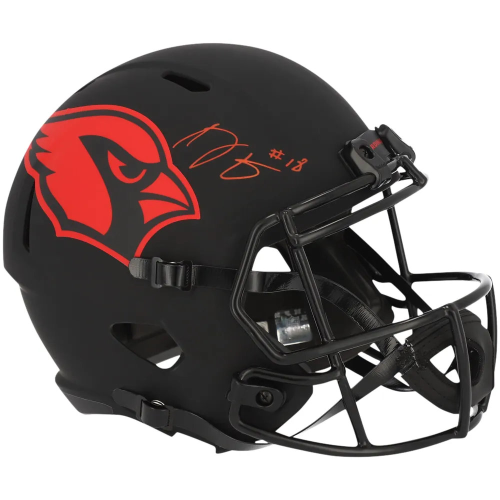 DeAndre Hopkins Arizona Cardinals Autographed Riddell Lunar Eclipse Alternate Speed Mini Helmet