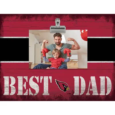 Arizona Cardinals 10'' x 10'' Best Dad Clip Frame