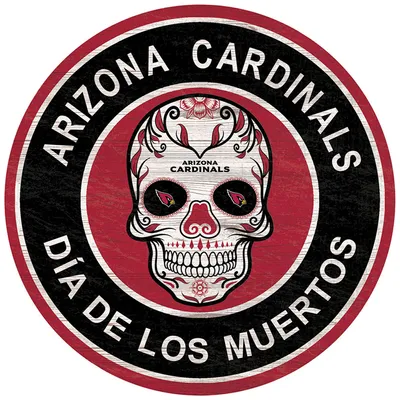 Arizona Cardinals 12 Landscape Circle Sign