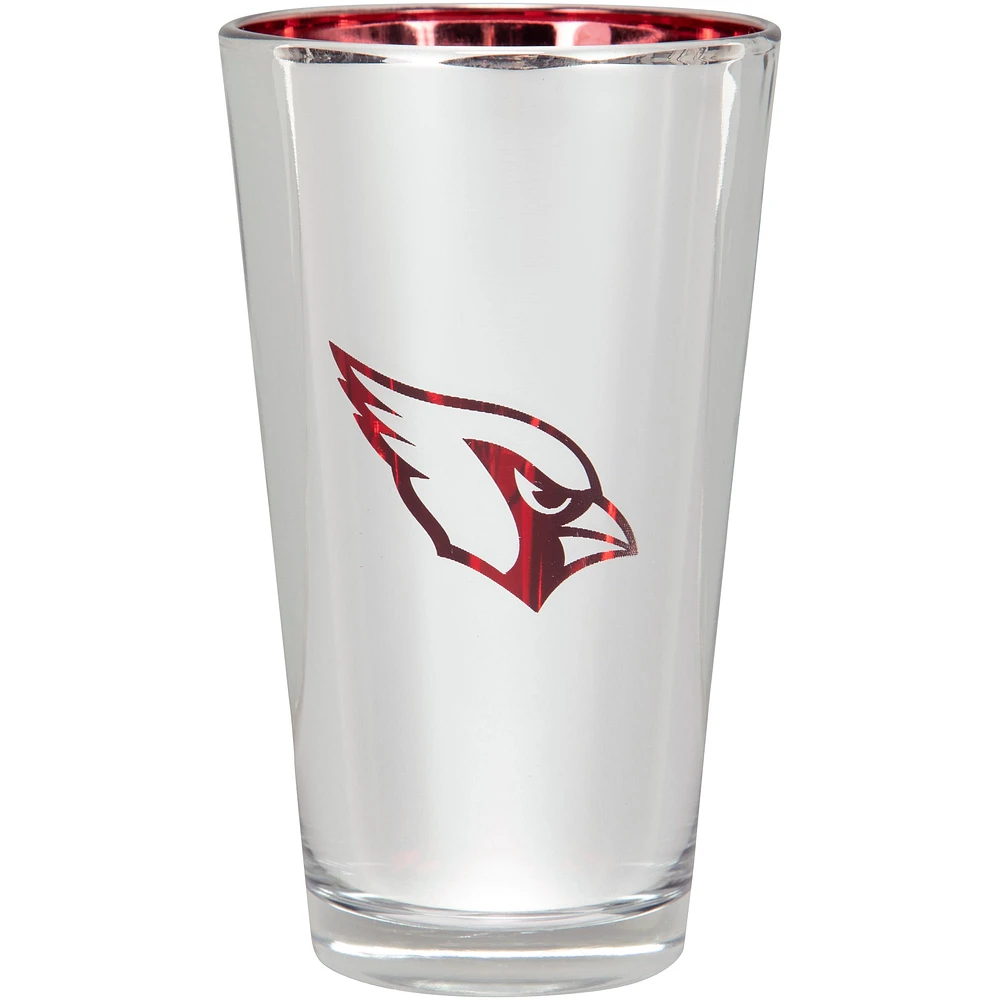 Cardinals de l'Arizona 16 oz. Verre à pinte électrolytique