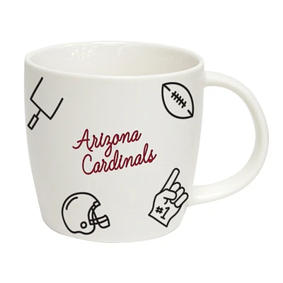 Cardinaux de l'Arizona 18oz. Tasse de meneur de jeu