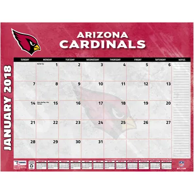 Arizona Cardinals 2018 22" x 17" Desk Calendar