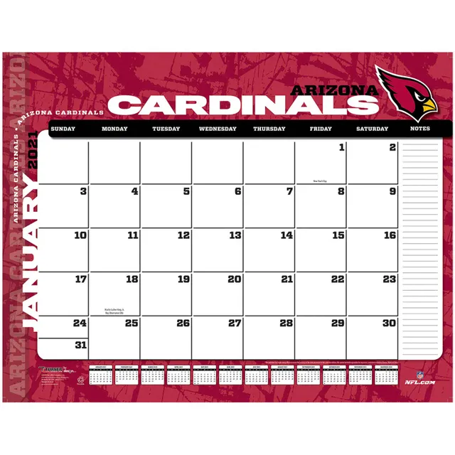 Lids Arizona Cardinals 2021 Desk Calendar